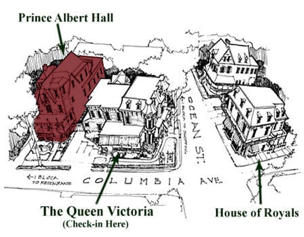 The Queen Victoria Buildings - Prince Albert Hall