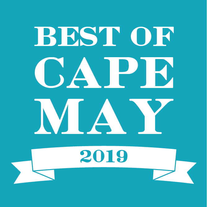 Voted Best of Cape May 2019 (CapeMay.com)